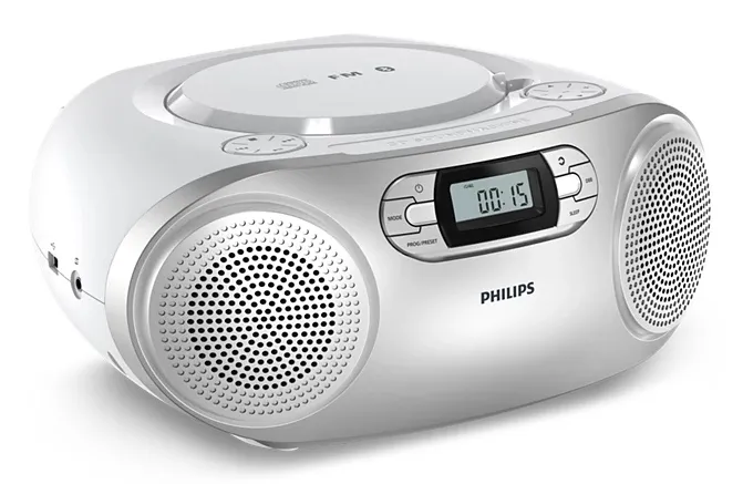 Philips TAZ2000 CD Soundmachine Silver — radio uređaj