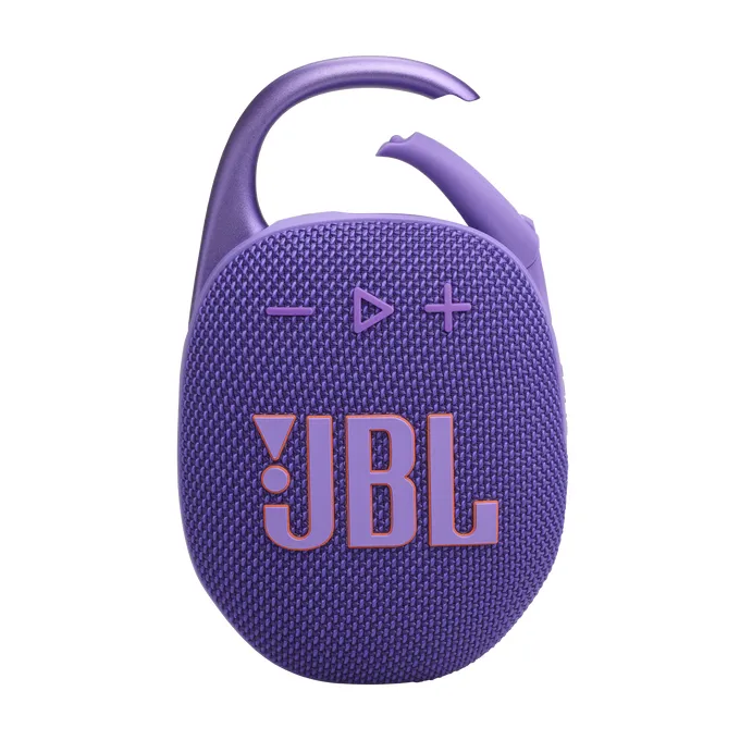 JBL CLIP 5 — bežični zvučnik, ljubičasta