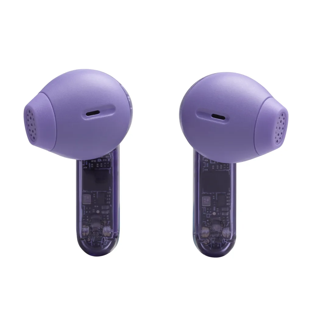 JBL potpuno TUNE FLEX 2 prozirno — slušalice, ljubičasta