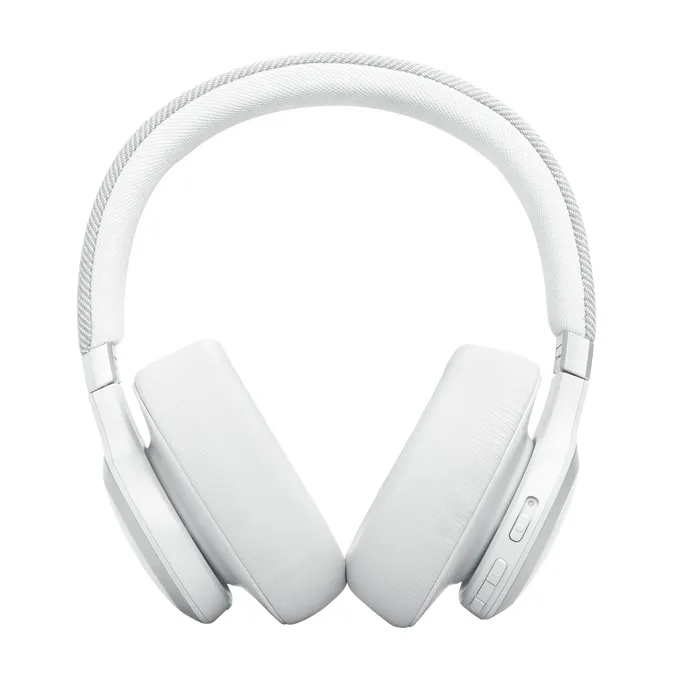 JBL LIVE 770 NC — slušalice, bijela
