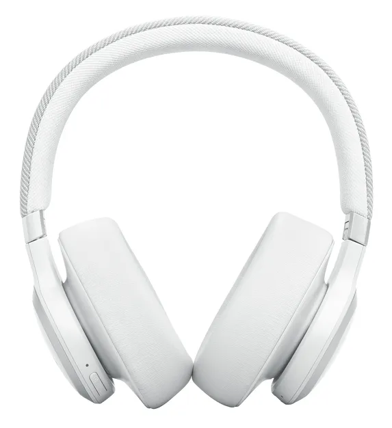 JBL LIVE 770 NC — slušalice, bijela