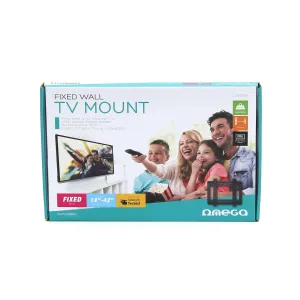 Omega zidni nosač za TV 14–42", fiksni — OUTV200B27