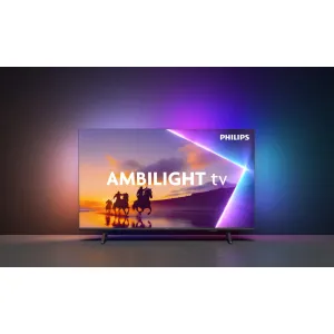 Philips QLED 65" 4K UHD Titan OS — 65PUS8510 — sa strane