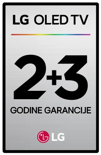 LG OLED TV — 2+3 godine garancije